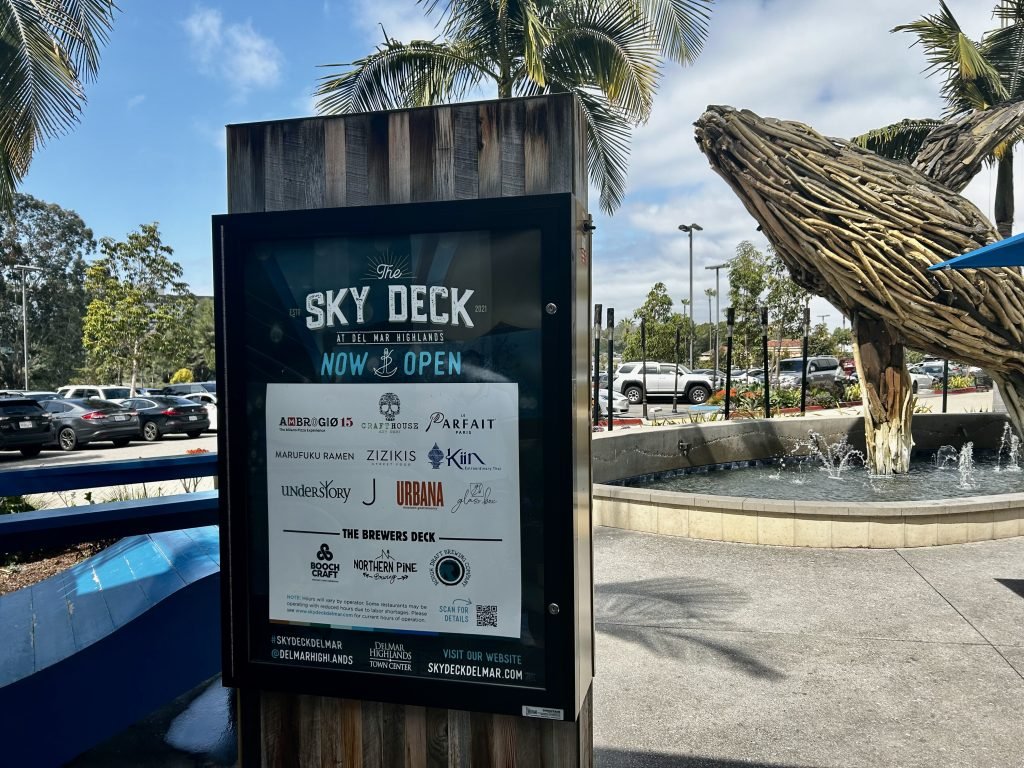 Sky Deck Food Hall - Del Mar, CA